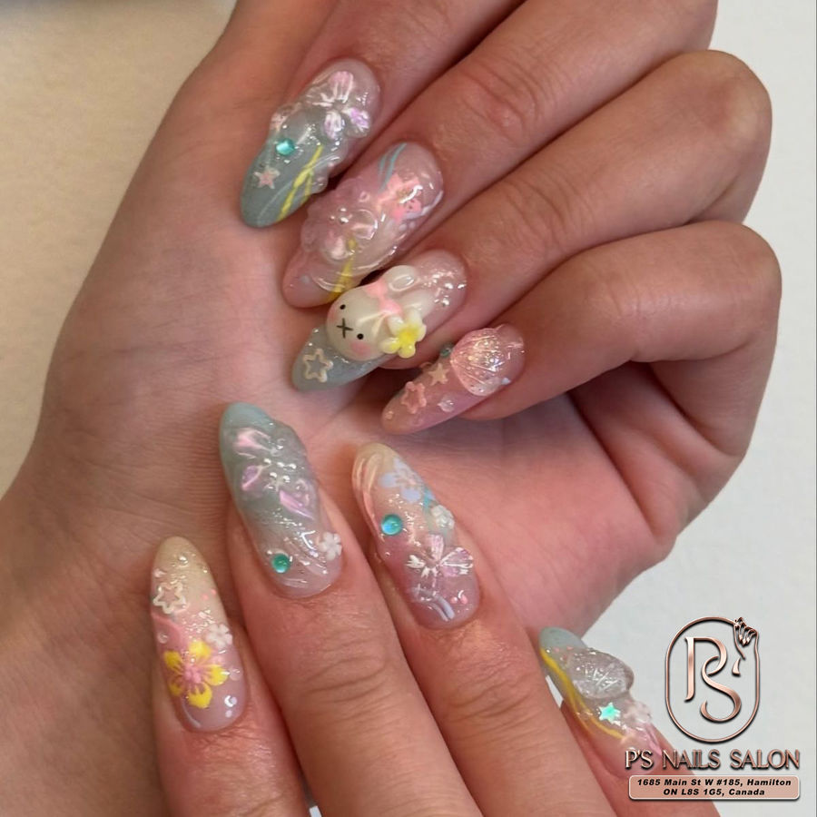 spring nails collection